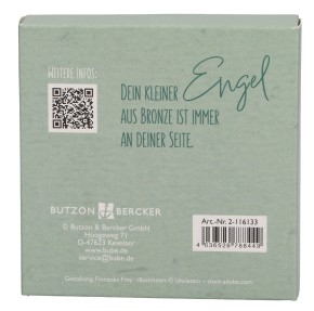 Engelfigur aus Bronze - Schutz und Segen