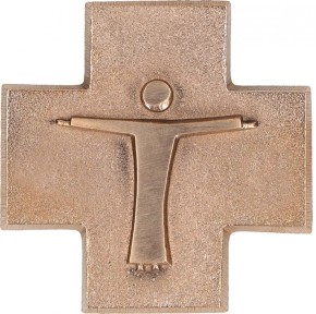 Bronzekreuz mit Korpus Aus Liebe zu dir