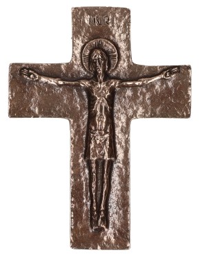 Bronzekreuz mit Korpus