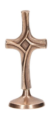 Stehkreuz aus Bronze