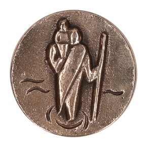 Christophorus-Plakette - Komm gut Heim