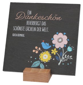 Schiefertafel - Ein Dankeschön