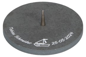 Schieferleuchter zur Taufe