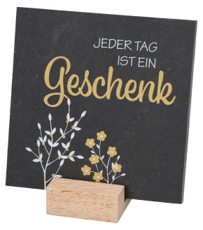 Schiefertafel - Jeder Tag...