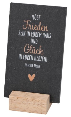 Schiefertafel - Haussegen