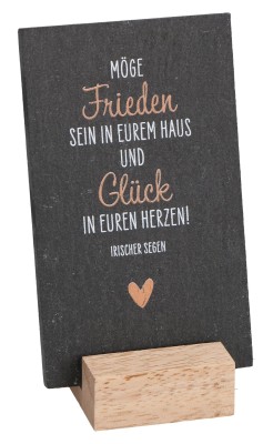Schiefertafel - Haussegen