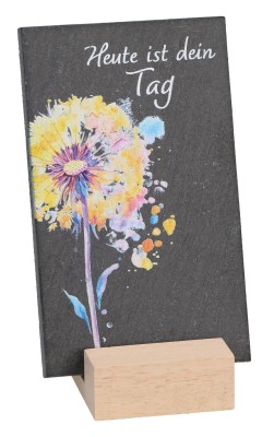 Schiefertafel - Heute ist dein Tag