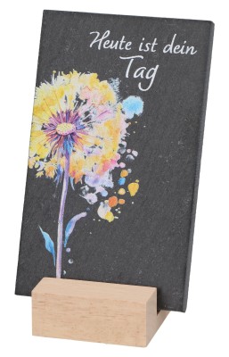 Schiefertafel - Heute ist dein Tag