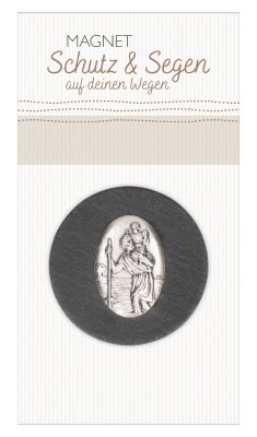 SchieferMagnet - Christophorus