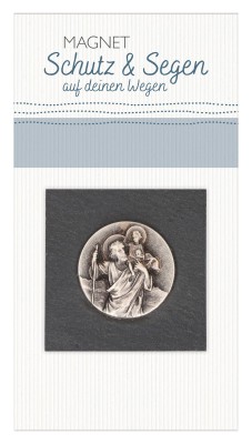 SchieferMagnet - Christophorus