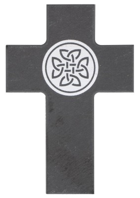 Symbolkreuz aus Schiefer