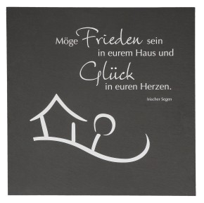 Schiefertafel - Irischer Segen