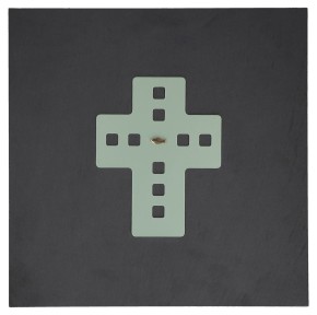 Schiefertafel - Segenskreuz
