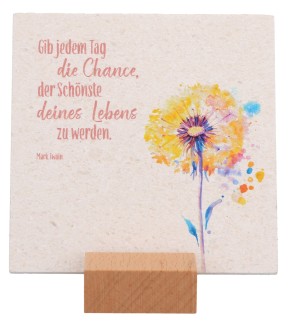 Natursteintafel - Die Chance