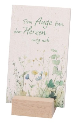 Natursteintafel - Dem Herzen ewig nah