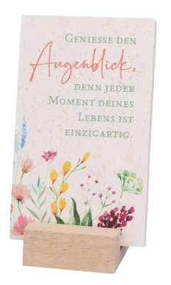 Natursteintafel - Augenblick