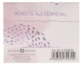 Regenbogen-Plakette - Segen für dich