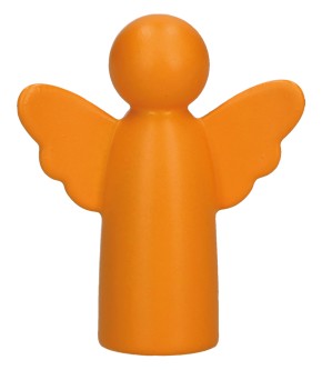 Engelfigur aus Metall - Engel der Freude