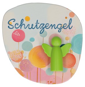 Engelfigur aus Metall - Schutzengel