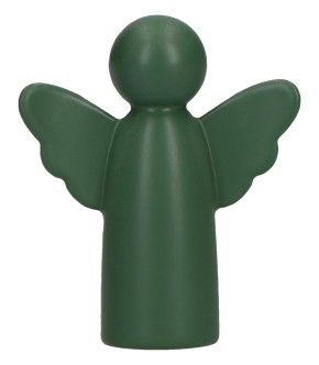 Engelfigur aus Metall - Himmlische Weihnachtszeit