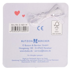 Engelfigur aus Metall - Ein liebes Dankeschön