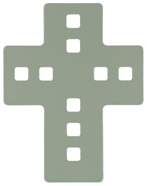Kreuz aus Metall
