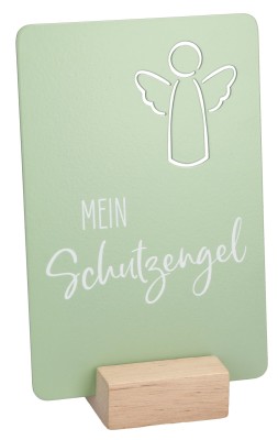 Metalltafel zum Aufstellen - Mein Schutzengel