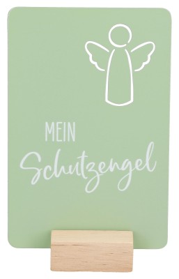 Metalltafel zum Aufstellen - Mein Schutzengel