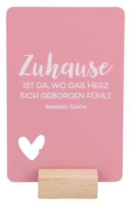 Metalltafel zum Aufstellen - Zuhause
