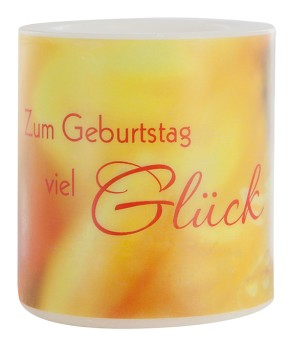 Lampionkerze Zum Geburtstag viel Glück