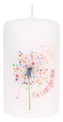 Stumpenkerze - Ein Licht für dich