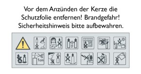 Stumpenkerze - Heilige Familie