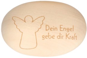 Holzhandschmeichler Dein Engel gebe dir Kraft