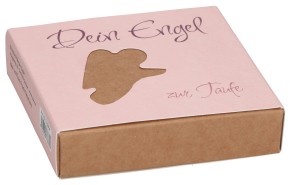 Geschenkset - Dein Engel zur Taufe rosa