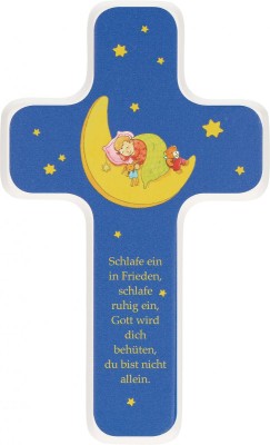Kinderholzkreuz Schlafe ein in Frieden...