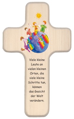 Kinderkreuz Viele kleine Leute