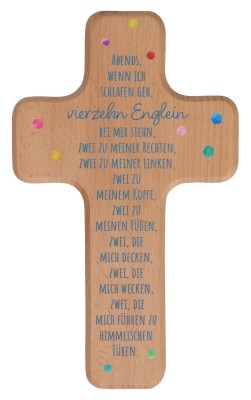 Kinderholzkreuz - Vierzehn Englein