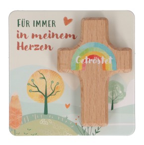 Handschmeichlerkreuz - Für immer in meinem Herzen