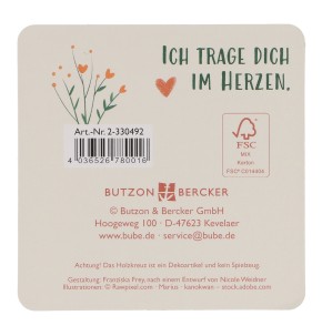 Handschmeichlerkreuz - Für immer in meinem Herzen