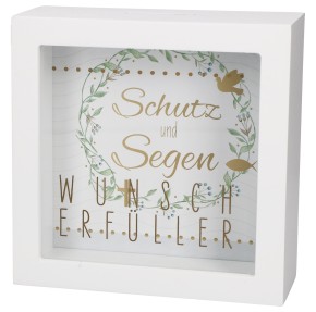 Bilderrahmen-Spardose - Wunscherfüller