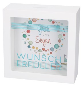 Bilderrahmen-Spardose - Wunscherfüller