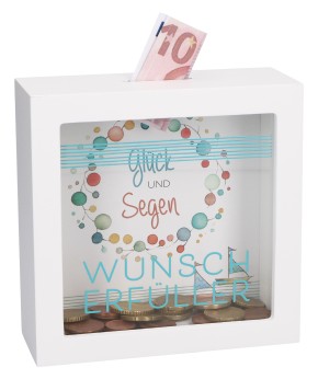 Bilderrahmen-Spardose - Wunscherfüller