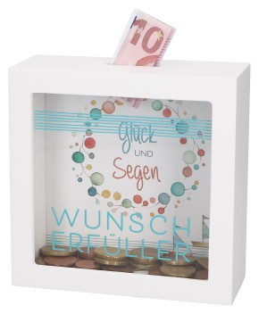 Bilderrahmen-Spardose - Wunscherfüller