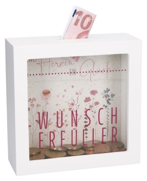 Bilderrahmen-Spardose - Wunscherfüller