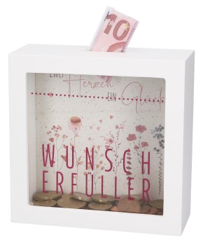 Bilderrahmen-Spardose - Wunscherfüller