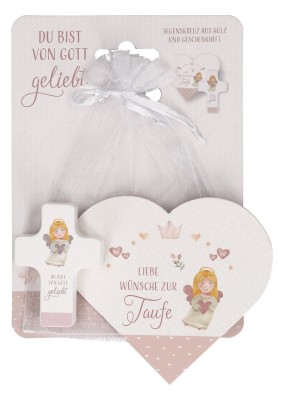 Geschenkset zur Taufe - Du bist von Gott geliebt