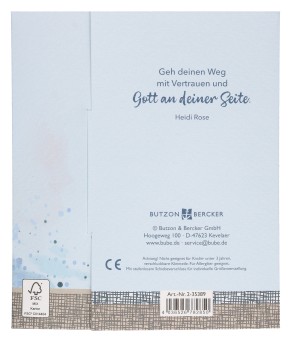 Textil-Armband - Geh deinen Weg