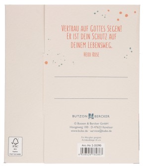 Textil-Armband - Gott freut sich über dich