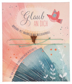 Textil-Armband - Glaub an dich