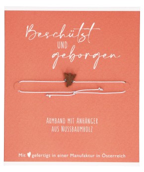Textil-Armband - Beschützt und geborgen